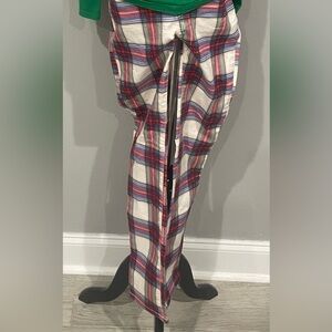 Old Navy Kids Plaid Jeans - Multicolor